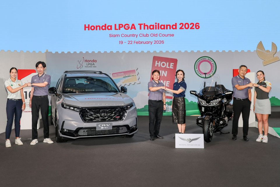 “ฮอนด้า แอลพีจีเอ ไทยแลนด์ 2026” แฟนกอล์ฟลุ้นชมมือ 1 โลกชาวไทย “จีโน่–อาฒยา ฐิติกุล” สู้ศึกทัพนักกอล์ฟระดับโลก