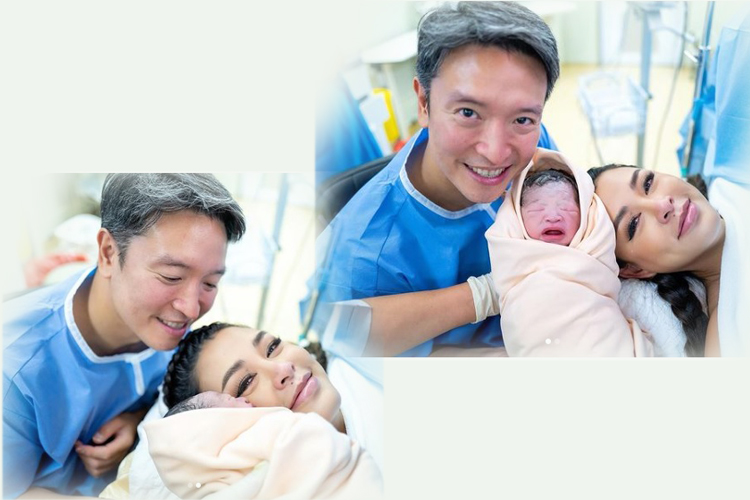 คลอดแล้ว ลูกชายคนที่ 2 ของ 'พ่อชาย-แม่วิกกี้'