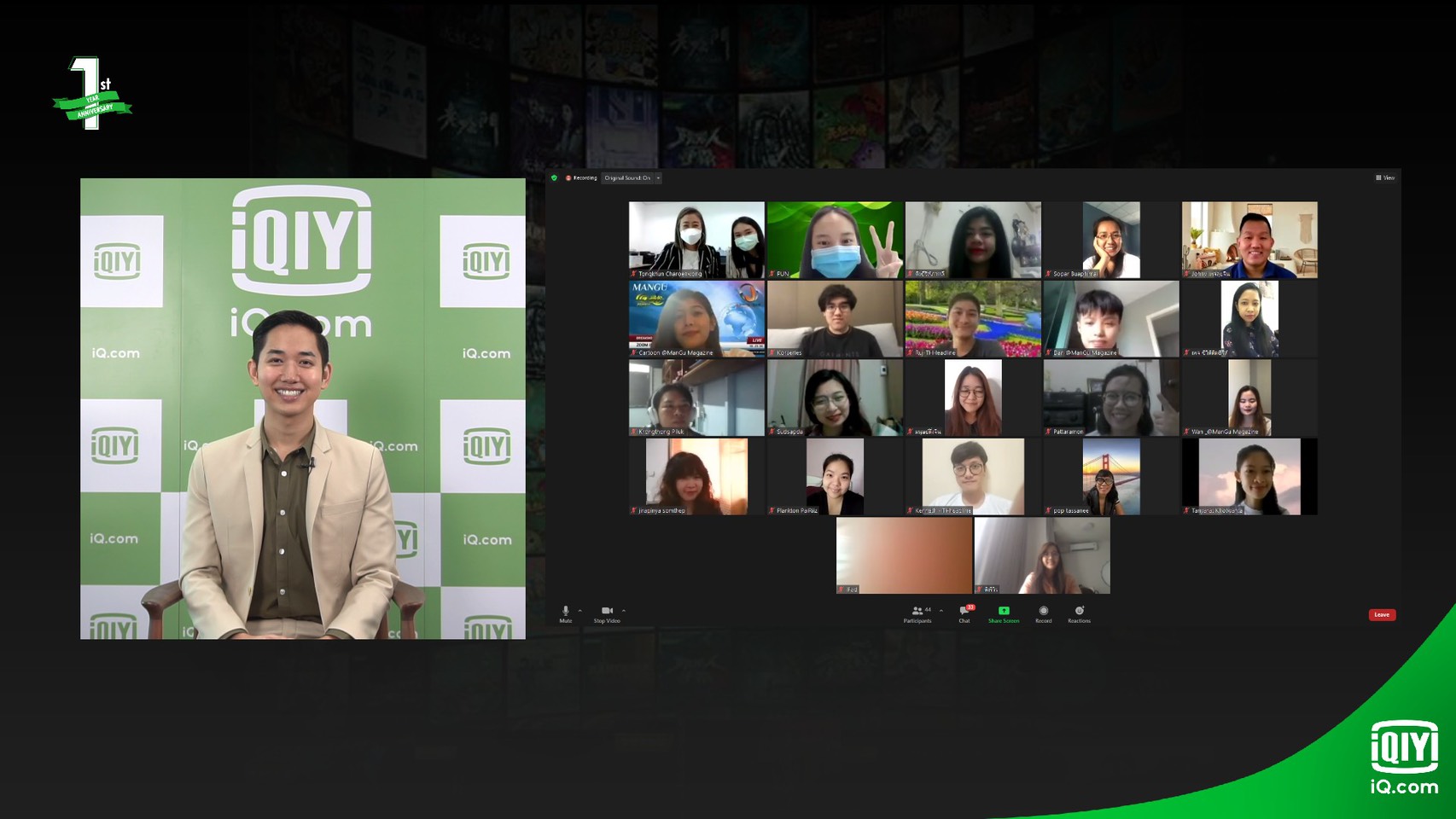 iQiyi (อ้ายฉีอี้) โตต่อเนื่องฐานผู้ใช้บริการในไทยพุ่ง 8 เท่า ขนคอนเทนต์คุณภาพลุยต่อ
