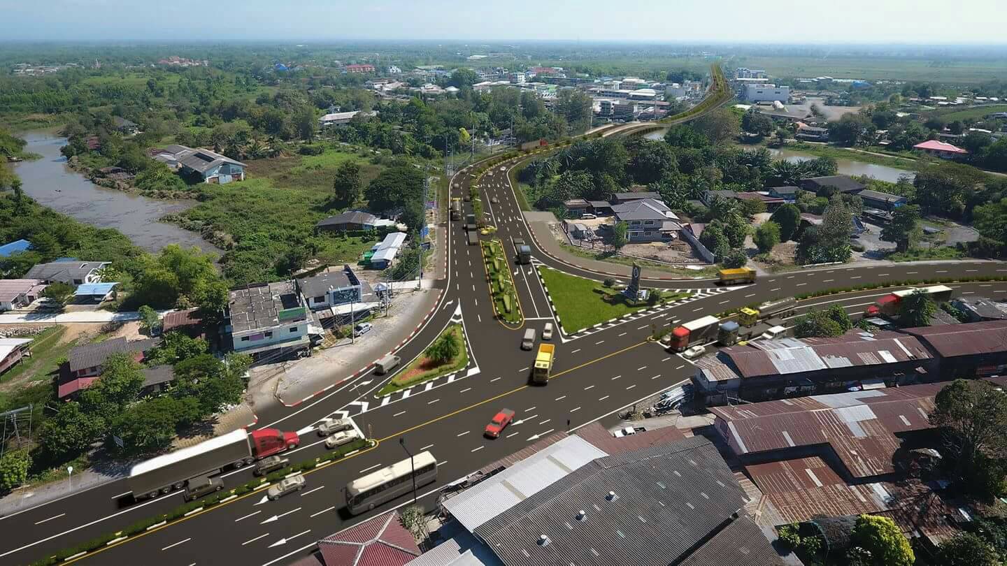 วิศวกรใหญ่ฯ ทช.ติดตามโครงการ “ก่อสร้างถนนสาย นย.3001 แยกทล.305- บ้านบางน้ำเปรี้ยว”