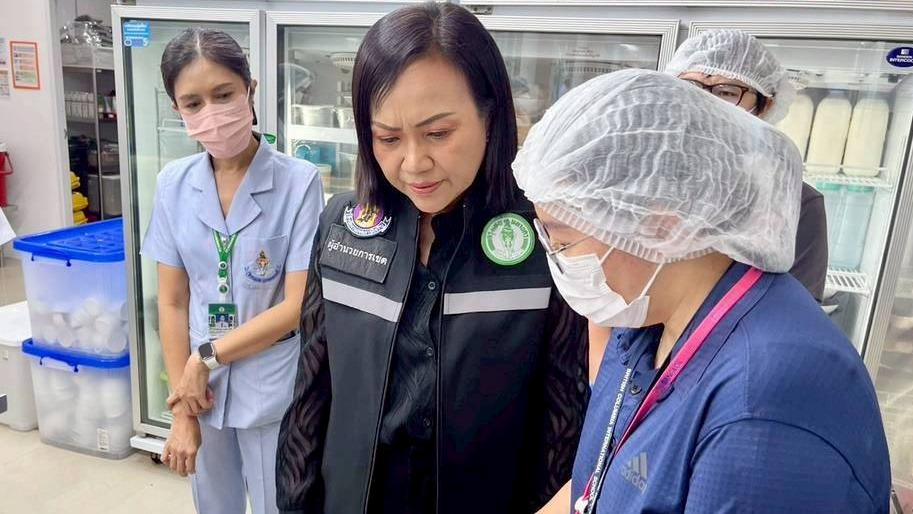 ลงพื้นที่ตรวจสุขลักษณะสถานศึกษาในพื้นที่เขต