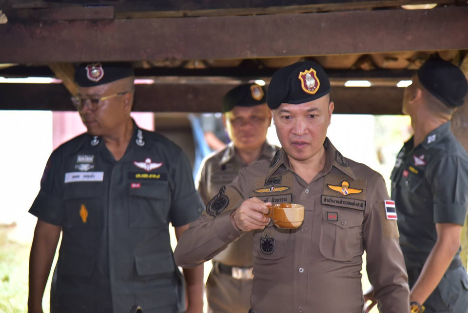 โฆษก​ ตร.ตะลุยชุมพร ตรวจเยี่ยมบำรุงขวัญ ตชด.ชายแดน-พฐ.-สภ. ย้ำปฏิบัติหน้าที่เต็มที่ ไม่ทำผิดวินัย-อาญา