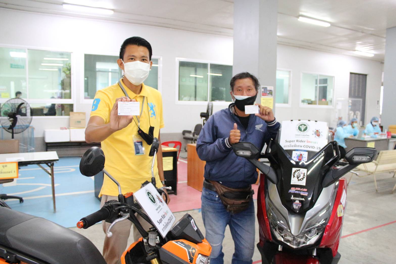 เจอนี่แคร์ ร่วมกับชับบ์ฯและบุรินทร์เจอนี่ ห่วง Super Rider มอบกรมธรรม์ประกันภัยอุบัติเหตุกลุ่ม เสริมกำลังใจจิตอาสา  