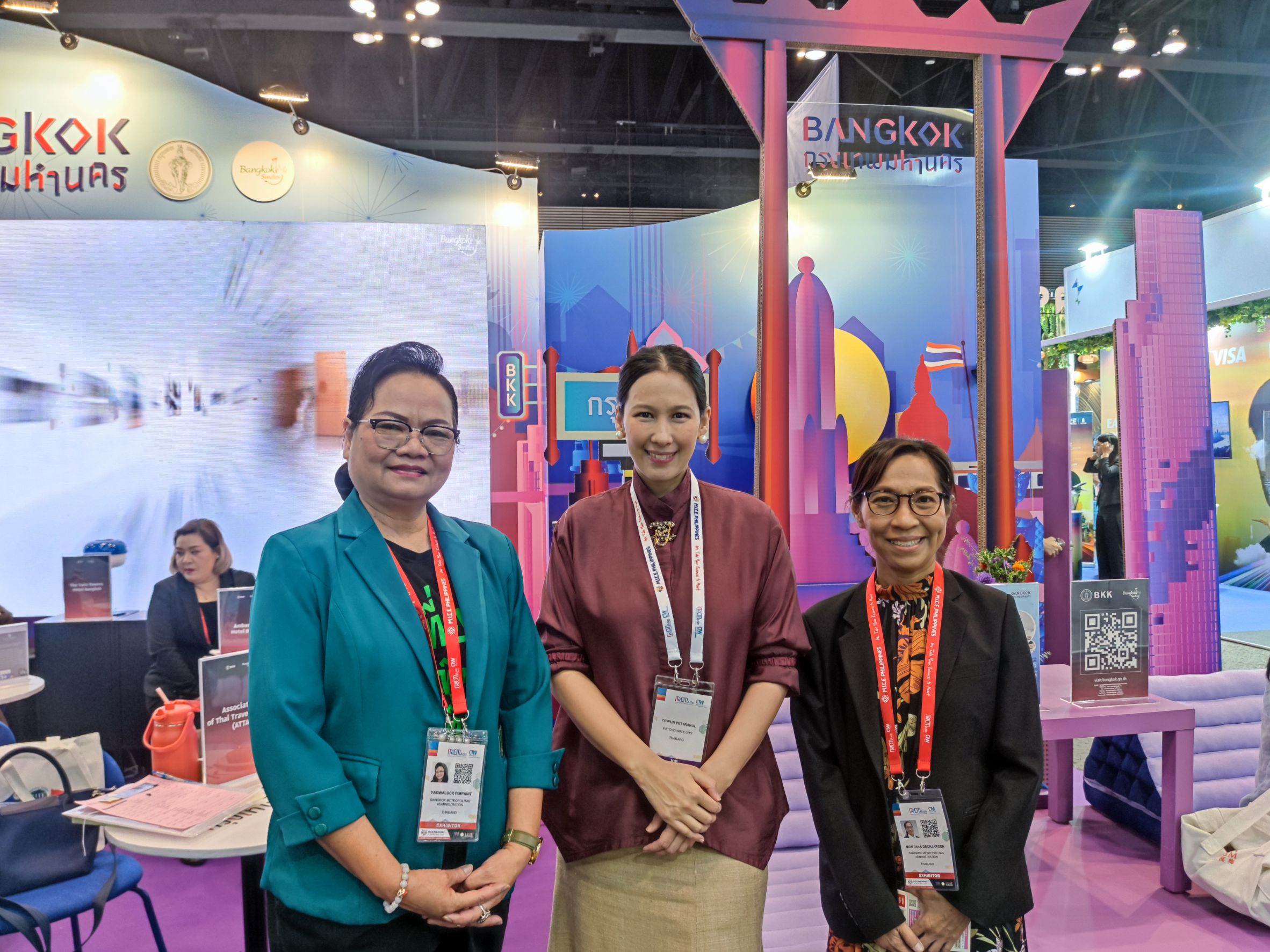 กทม.ร่วมออกบูทแสดงศักยภาพความเป็นเมืองไมซ์ (MICE CITY) ในงาน IT&CM Asia and CTW Asia-Pacific 2024
