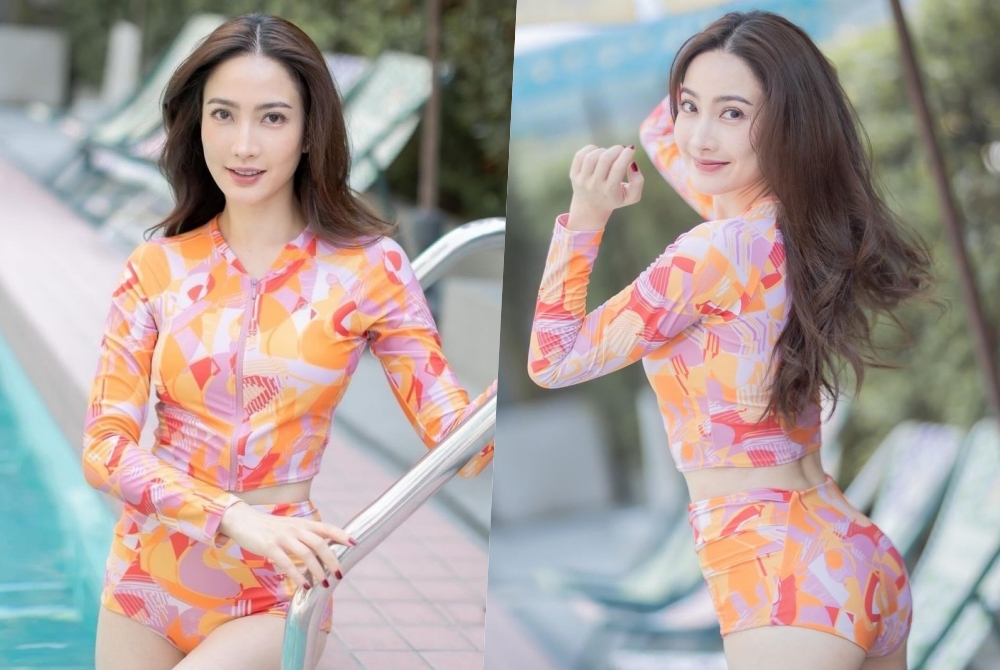 "แต้ว ณฐพร" เสิร์ฟทูพีซอวดหุ่นสวยแซ่บเบาๆ