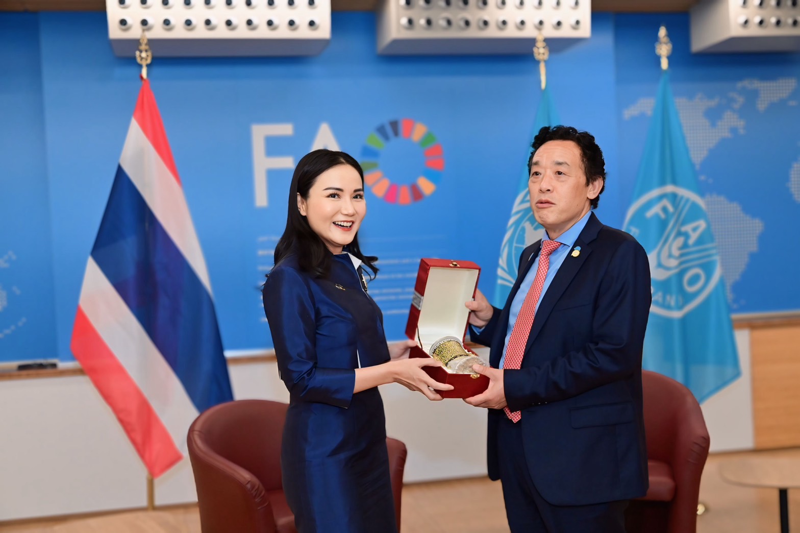 "นฤมล" เผย "ผอ.ใหญ่ FAO" พร้อมให้การสนับสนุนไทยเต็มที่