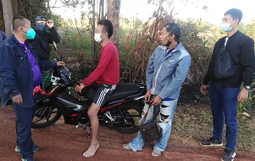 ตชด.22 ขยายผลตามรวบพ่อค้ายาบ้ารายใหญ่ชาวยโสธรกับลูกน้อง