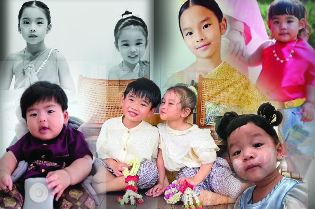 ส่องลูกดารา ใส่ชุดไทย แจกความสดใส ฉ่ำรับสงกรานต์ 2566