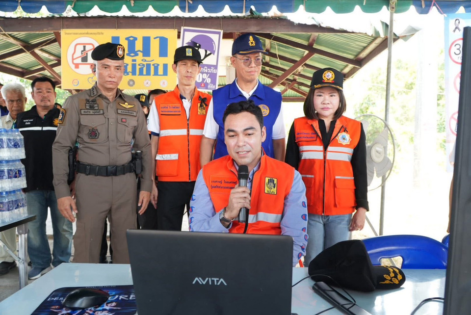 “เจเศรษฐ์” รมช.มหาดไทย ลงพื้นที่ฉะเชิงเทรา ตรวจเข้มความปลอดภัยสงกรานต์ ย้ำบูรณาการทุกหน่วยดูแลประชาชน