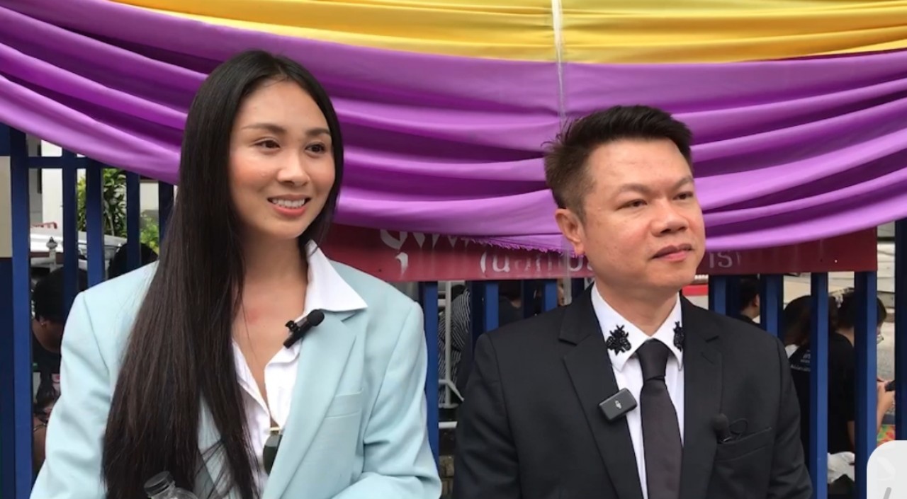 "แซน วิศาพัช" ควงทนายฟ้อง "ดาราดัง" คดีหมิ่นฯ
