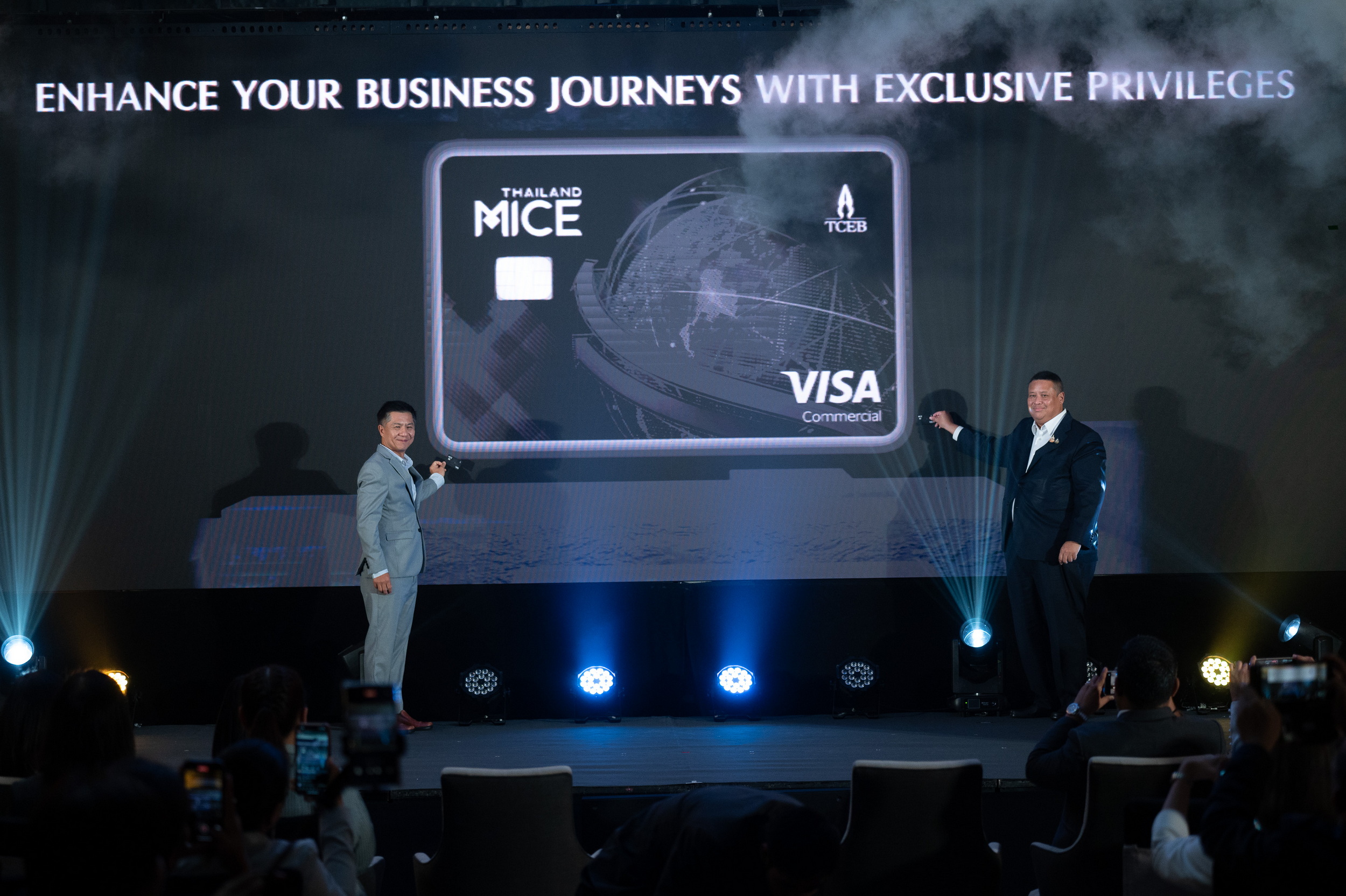 "ทีเส็บจับมือวีซ่า"ยกระดับอุตสาหกรรมไมซ์ไทยผ่านบัตร"Thailand MICE Visa Prepaid Card"เพียงใบเดียว 