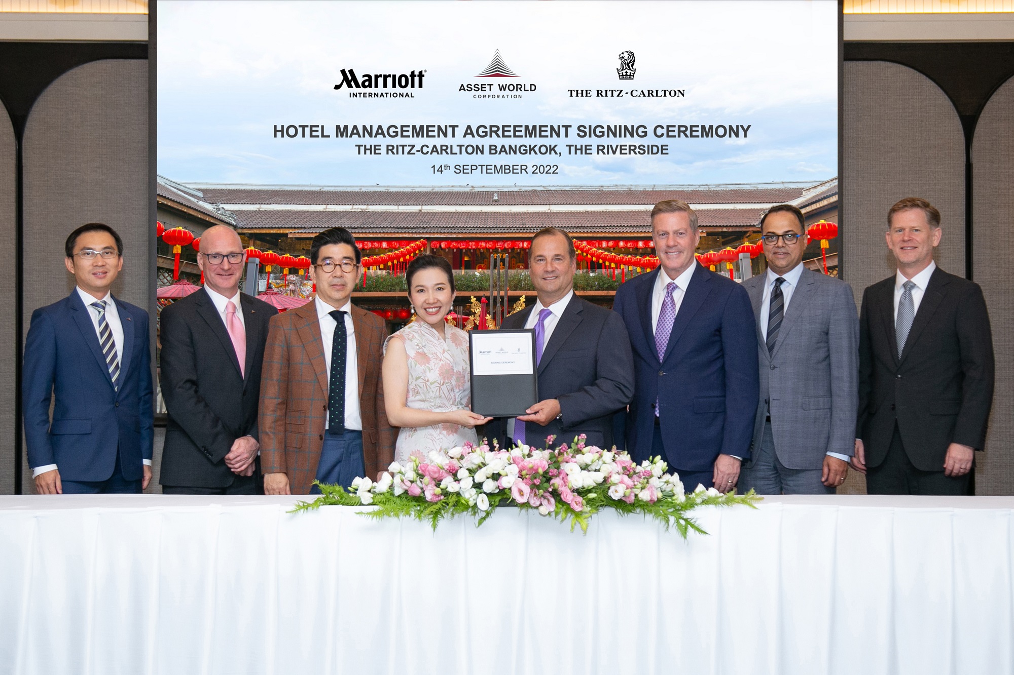 AWC ลงนามข้อตกลงกับ Marriott International พลิกโฉมพื้นที่ประวัติศาสตร์ริมแม่น้ำ “เดอะ ล้ง 1919” และ “ทรงวาด”