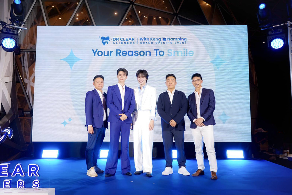 “Dr Clear Aligners” ปักธงไทย เขย่าวงการจัดฟันใส ชูเทคโนโลยี 3D ดึง “เก่ง-น้ำปิง” สร้างความมั่นใจคนรุ่นใหม่