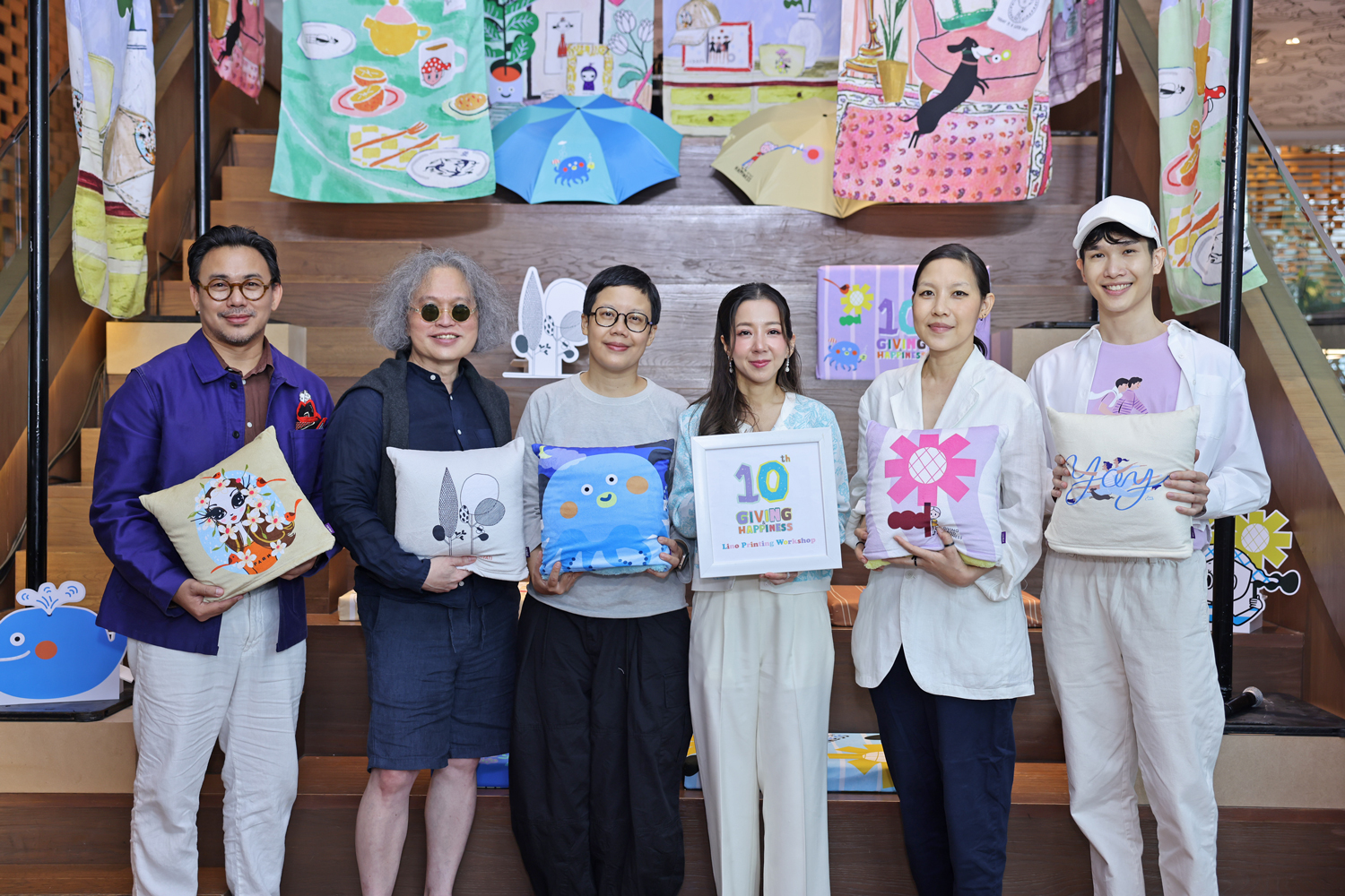 มูลนิธิรามาธิบดีฯ X 5 ศิลปิน ส่งต่อ “ความสุขไม่มีที่สิ้นสุด”