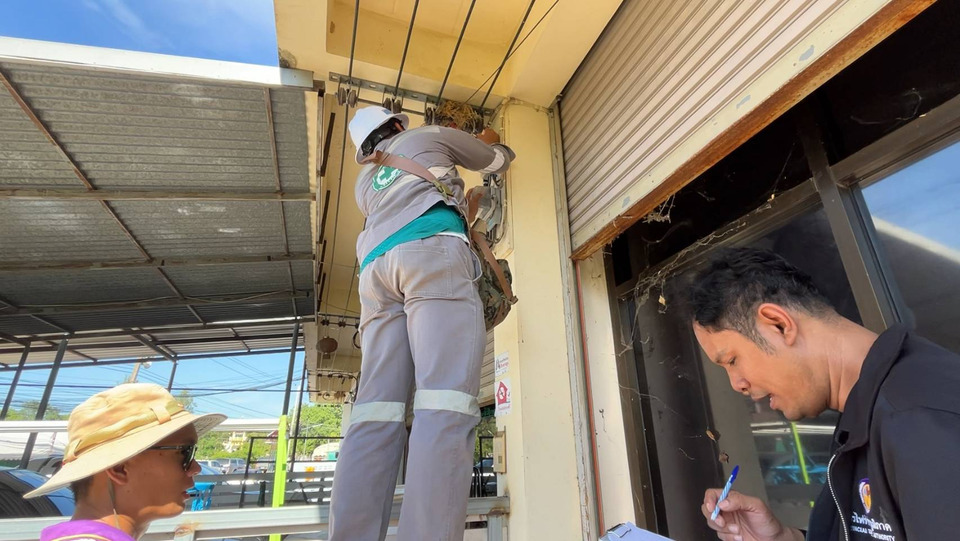 กฟภ.สนธิตำรวจบุก 4 จุดขอนแก่น พบลอบต่อไฟขุดบิตคอยน์ เสียหายกว่า 8 ล้าน