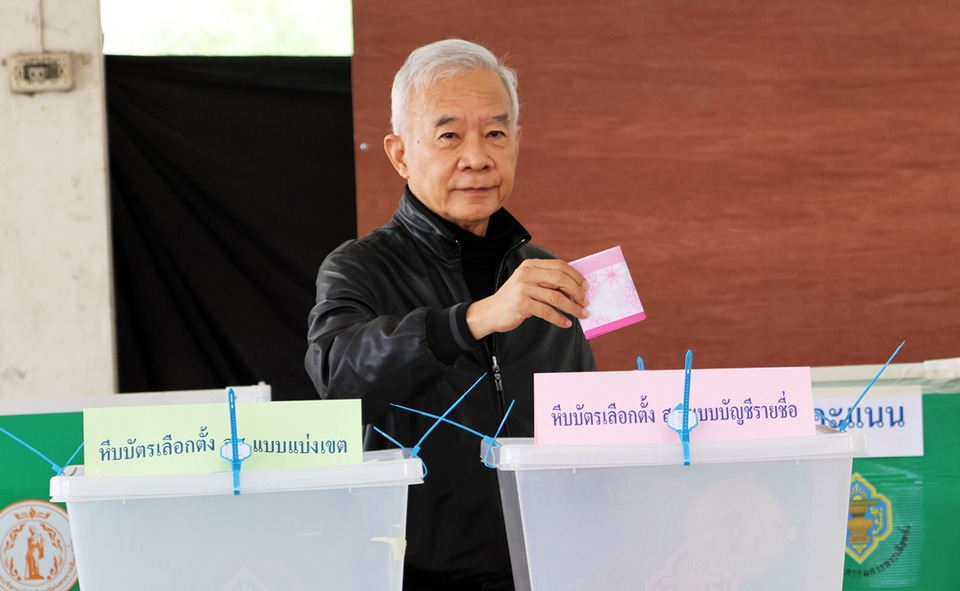 “สุวัจน์” ใช้สิทธิ์เลือกตั้ง สส.โคราช ขอให้ได้รัฐบาลที่มีเสถียรภาพเป็นของขวัญวันเกิด 71 ปี