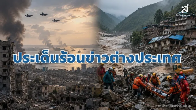 ประเด็นร้อนข่าวต่างประเทศ วันที่ 4 กันยายน 2569