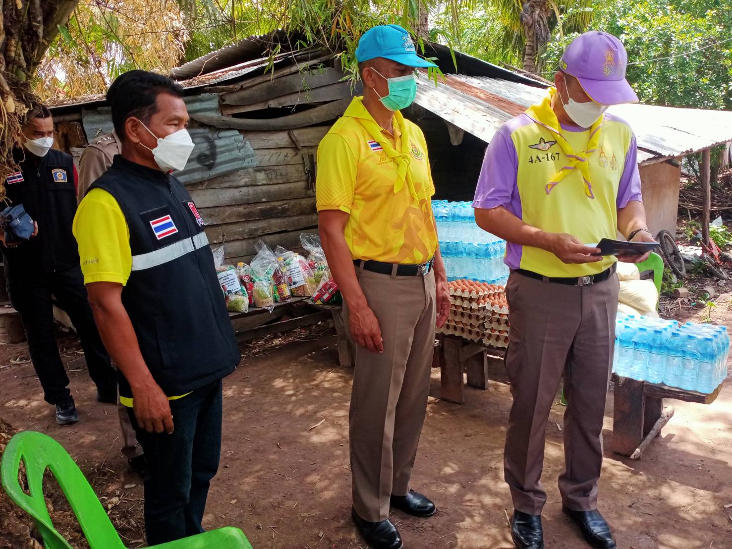 ตำรวจภูธรสุรินทร์​บรรเทา​ความเดือดร้อนกลุ่มผู้ด้อยโอกาส
