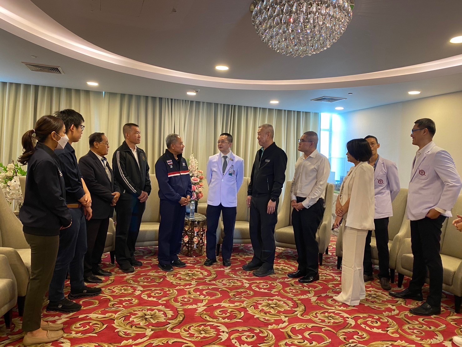 รพ.ตร.สนับสนุนทีมแพทย์ พยาบาล ปฏิบัติภารกิจจัดการแข่งขันมวยสากลระดับโลกเพื่อคัดเลือกไปโอลิมปิก