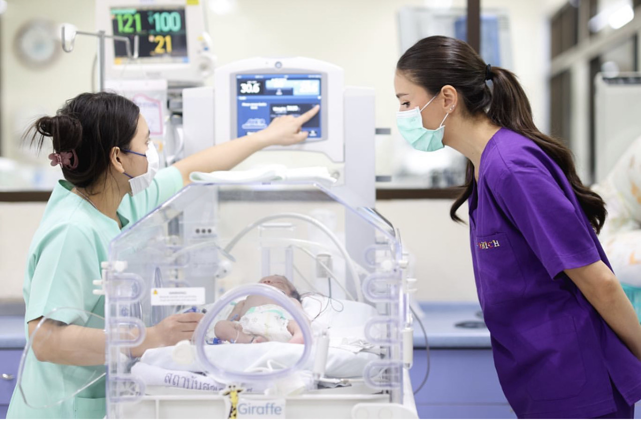 คนสวยใจบุญ “ศรีริต้า” ขอเป็นกระบอกเสียงต่อลมหายใจให้ทารกคลอดก่อนกำหนด