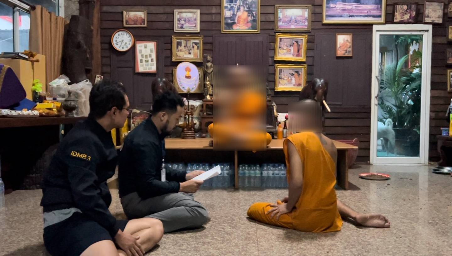"สืบนครบาล-สน.ฉลองกรุง" จับสึก "หลวงพี่" หลังก่อเหตุพรากผู้เยาว์