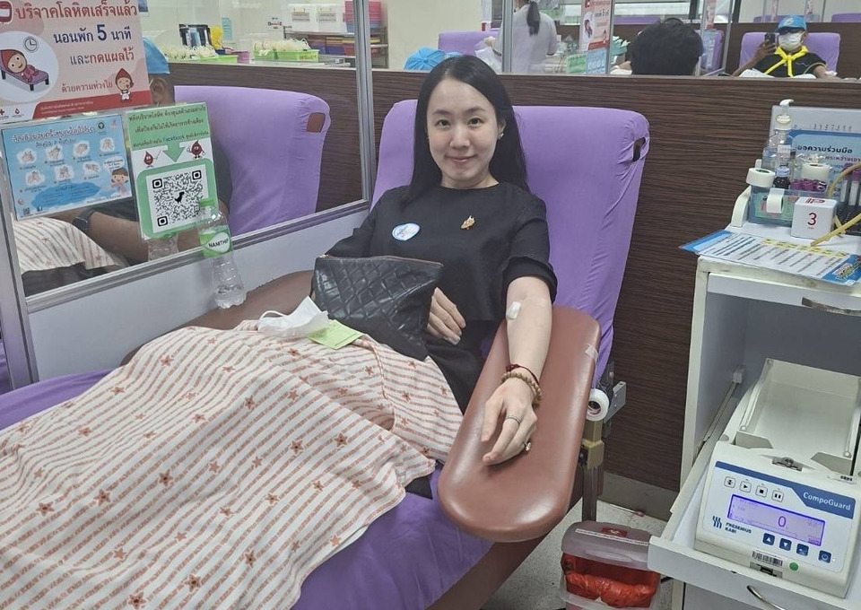 รองโฆษกฯชวนปชช.ร่วมบริจาคโลหิต สำรองช่วยรพ.แนวชายแดนไทย–กัมพูชา
