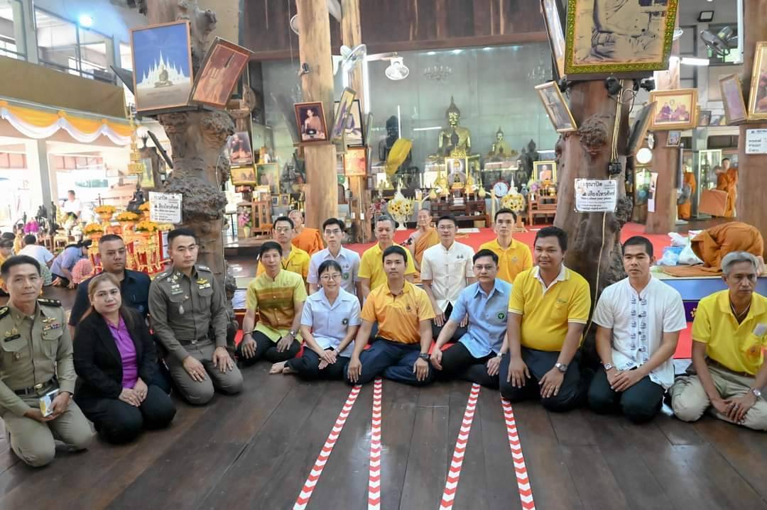 รองปลัดฯสธ.ลงพื้นที่กาญจนบุรี ร่วมทอดผ้าป่าสามัคคี " โครงการเวฬุวันคิลานุปัฎฐาก วัดเวฬุวัน นำไปก่อสร้างอาคารเวฬุวันคิลานุปัฏฐาก"