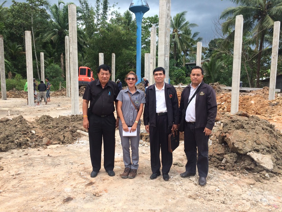 กระบี่ ร่วมกับ ม.สงขลานครินทร์ ลงพื้นที่ติดตามความก้าวหน้าสร้างโรงกลั่นน้ำมันปาล์ม