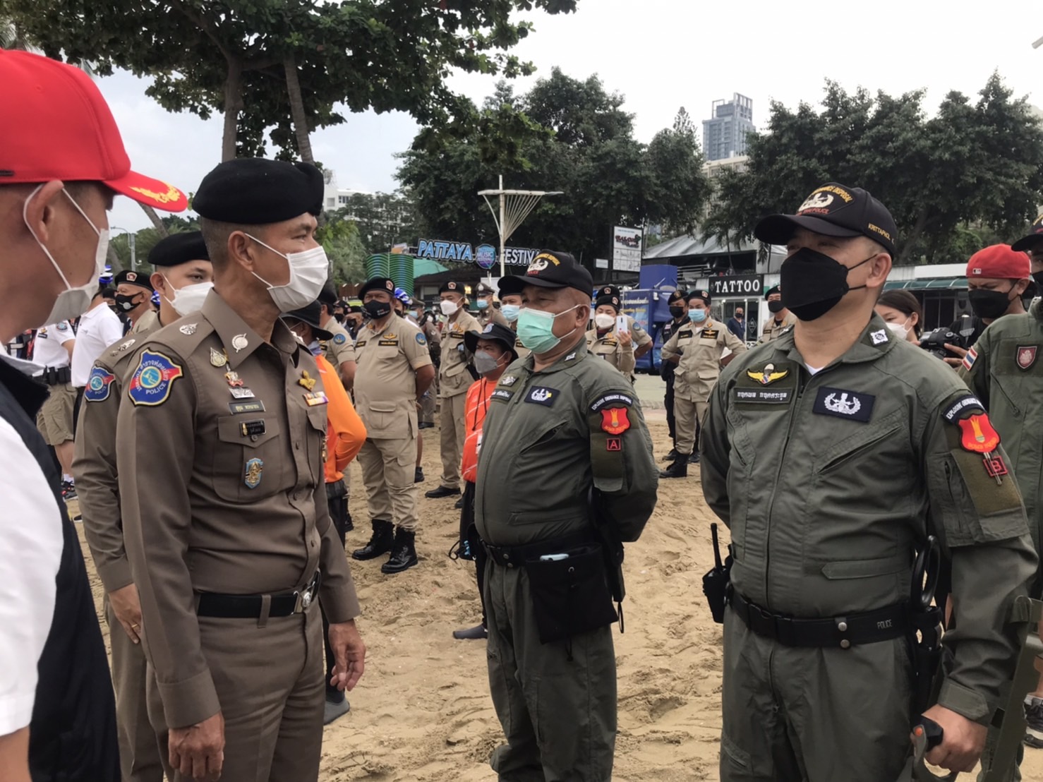 ผบช.ตร.ทท.มอบนโยบายเข้มมาตรการ ศบค. เสริมกำลังร่วมดูแลนักท่องเที่ยว