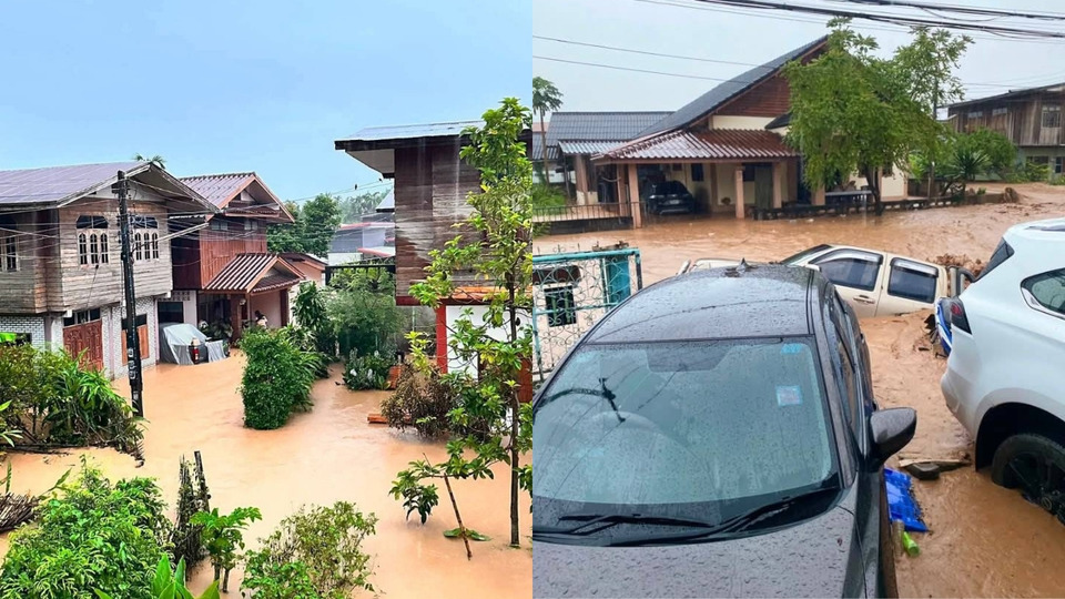 น่านอ่วม! น้ำป่าทะลักปัว บ้านจมชั้น 1 ถนน 101 ถูกตัดขาด–สะพาน 1256 พัง เตือนเฝ้าระวังถึง 21 ส.ค.