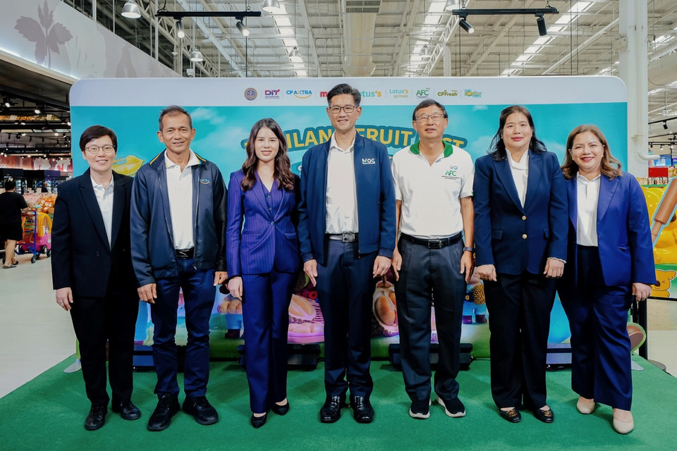 ซีพี แอ็กซ์ตร้า จัด “Thailand Fruit Fest” ดันผลไม้ไทย แม็คโคร–โลตัสทั่วประเทศ