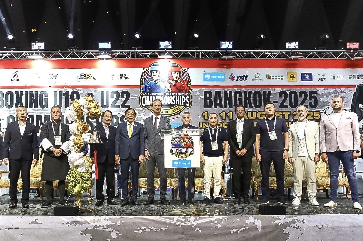 กรุงไทย สนับสนุน ศึกมวยสากลชิงแชมป์เอเชีย 2025 โชว์ศักยภาพนักกีฬาไทยสู่เวทีโลก