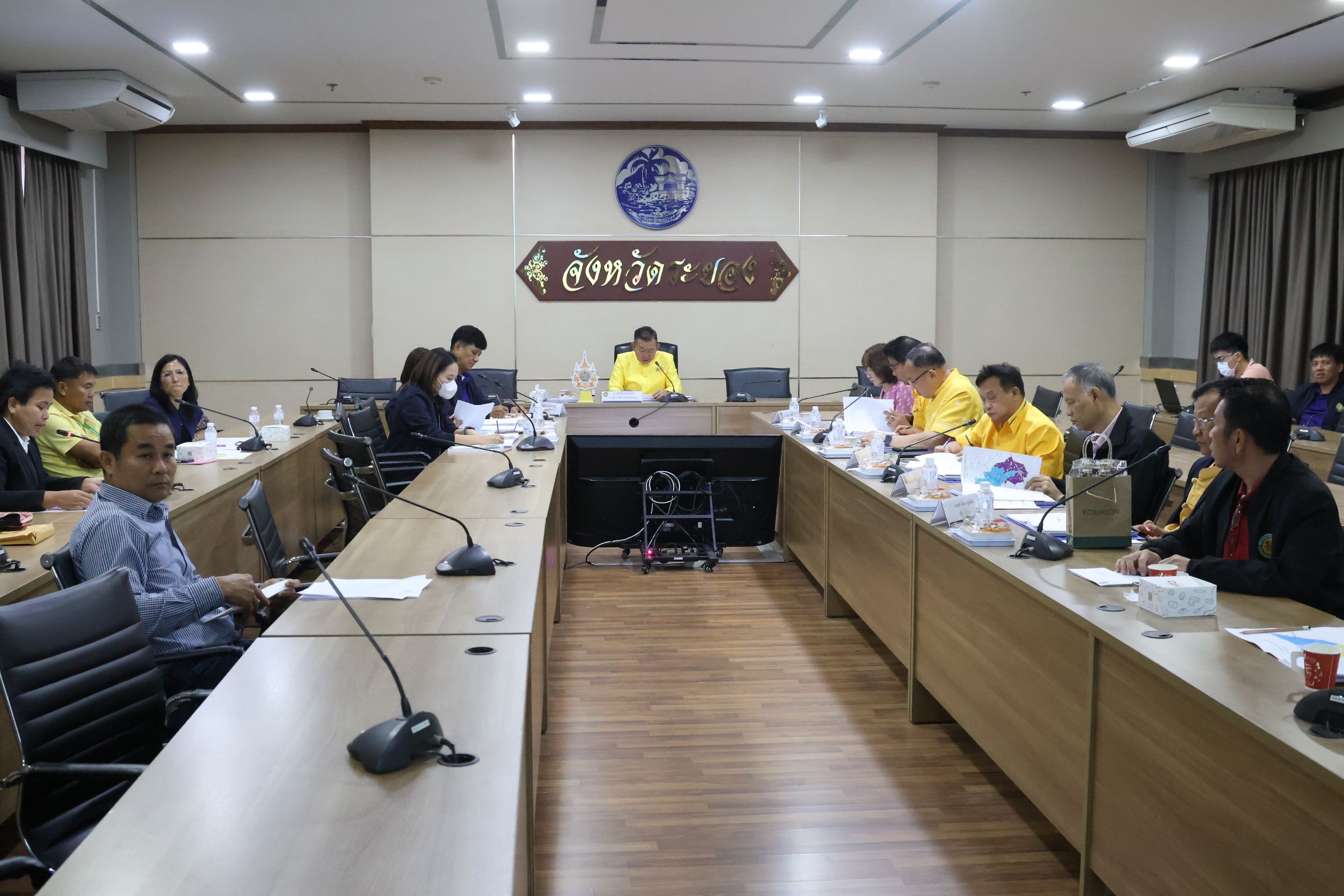 ระยอง ประชุมพิจารณาและกำหนดรูปแบบการแบ่งเขตการเลือกตั้งเทศบาล ยึดหลักเท่าเทียมและเป็นธรรม