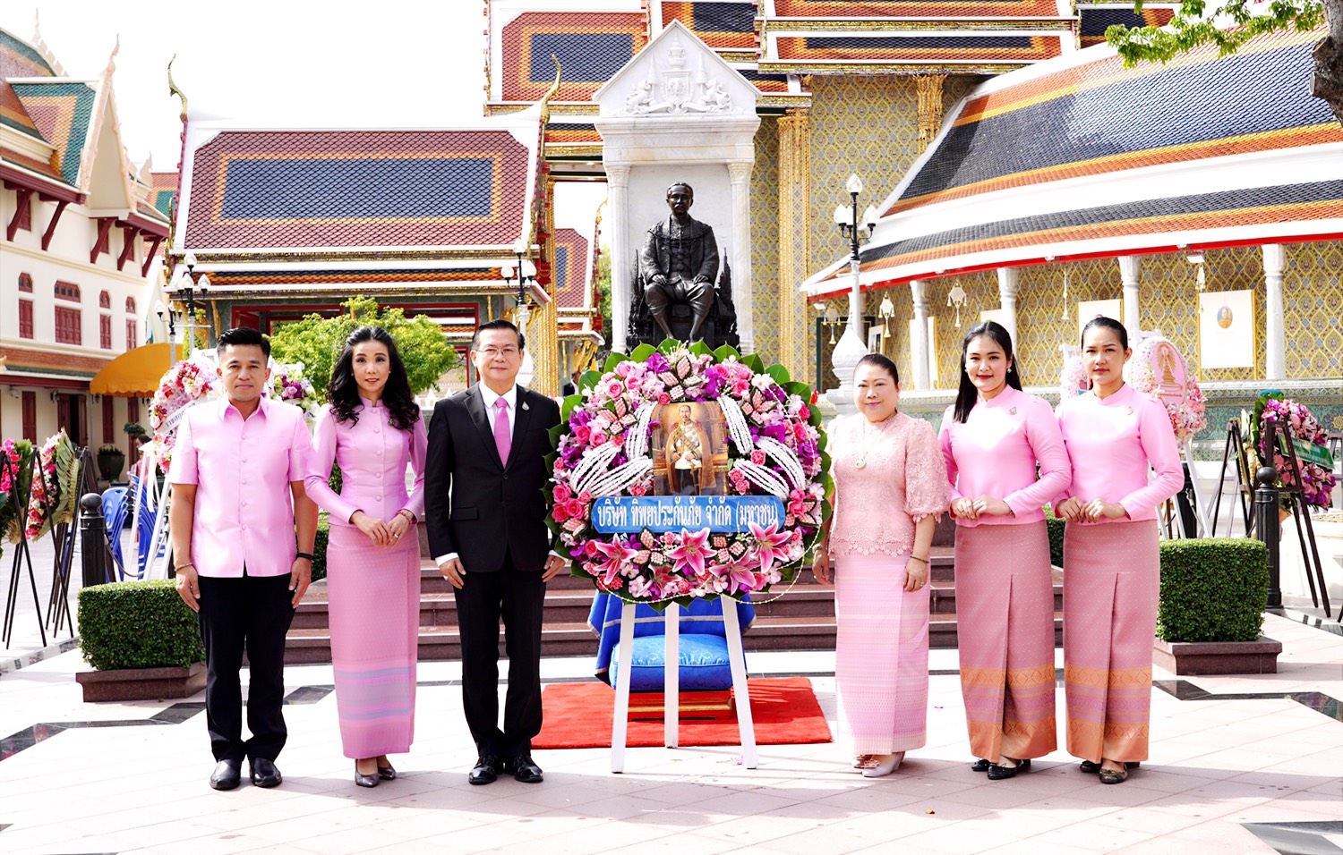 ทิพยประกันภัย ร่วมบำเพ็ญกุศลอุทิศถวาย และวางพวงมาลา “วันปิยมหาราช”