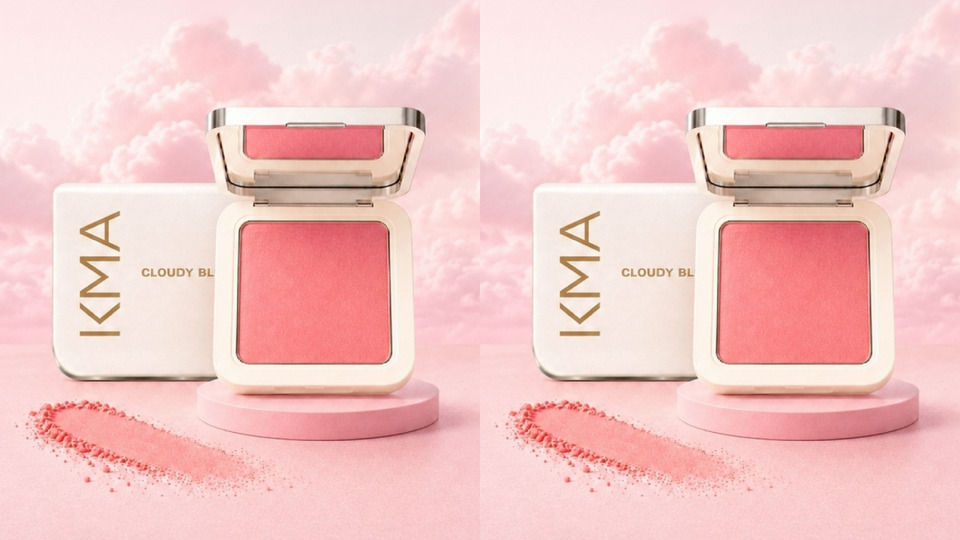 เติมสีสันให้แก้มสวยละมุนอย่างเป็นธรรมชาติ ด้วย Cloudy Blush จาก KMA