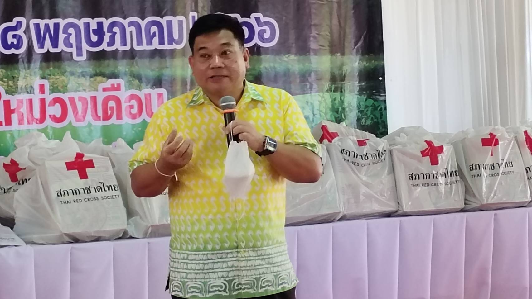 กำนัน-นายกเทศมนตรีตำบลหาดท่าเสา วอน ผวจ.ชัยนาท ขอสนับสนุนงบประมาณแก้ปัญหาความเดือดร้อนของชาวบ้าน