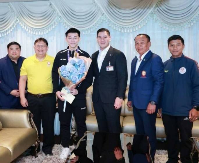 "สส.ดร๊าฟ ดวงฤทธิ์" ยินดีศิษย์รัก'วิว' กุลวุฒิ คว้าเหรียญเงิน แบดมินตัน  Olympics Paris 2024 