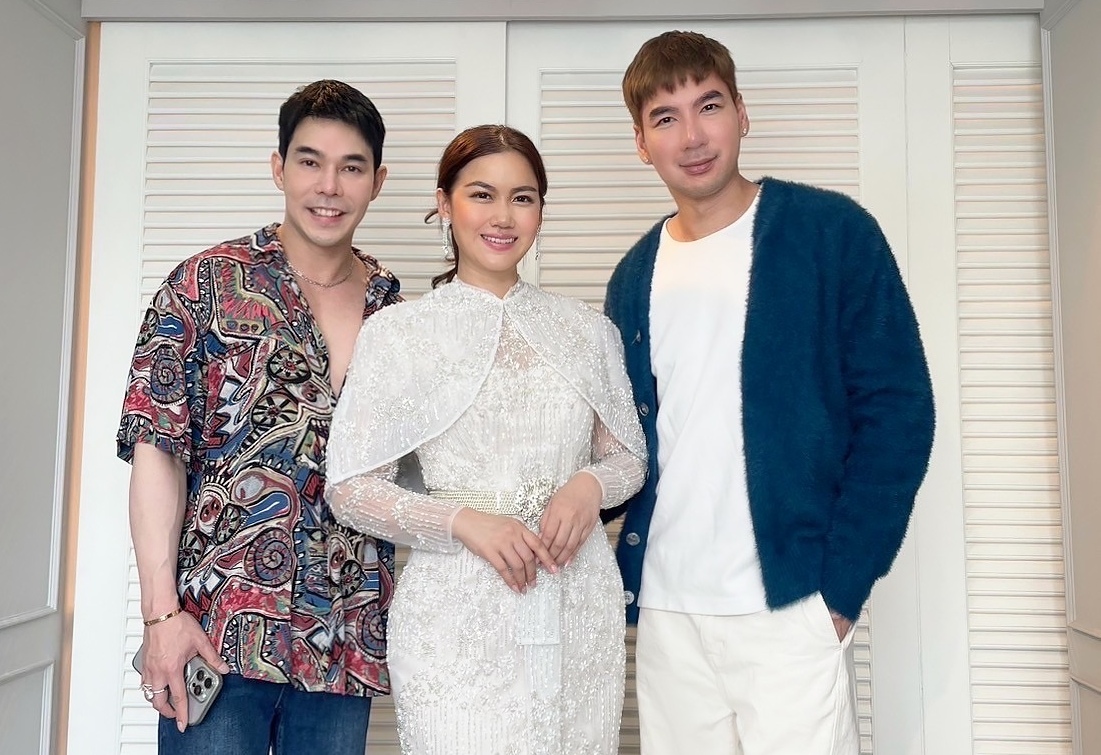 "วนัช กูตูร์" ​เปิดลุคชุดวิวาห์สุดหรู "หมิง จิรกิติยา" 