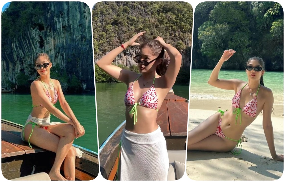 ฮอตปรอทแตก! “มะปราง อลิสา” นุ่งบิกินี สาดหุ่นเผ็ดยั่วๆ