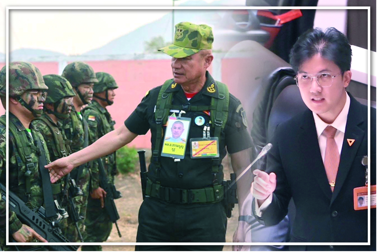 กองทัพร้อน กลยุทธ์ “พรรคส้ม” เปิดตัว “บิ๊กหนุ่ย” กล่องดวงใจ“คอแดง” หวัง โดมิโน สถาบันฯ ทิ้งระเบิด รัฐบาล-กองทัพ