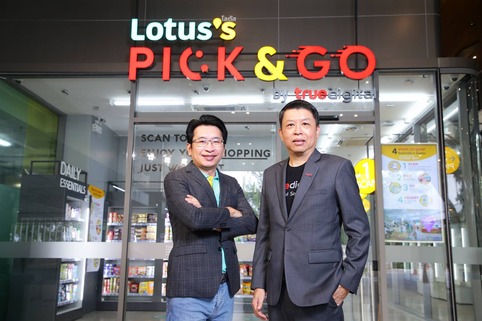  แห่งแรกในไทย! โลตัส ร่วมกับ ทรู ดิจิทัล เปิดตัว Lotus’s Pick & Go by True Digital ร้านค้าอัจฉริยะไร้พนักงาน