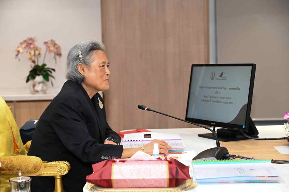 กรมสมเด็จพระเทพฯ ทรงเป็นประธานการประชุมสภาสถาบันการพยาบาลศรีสวรินทิรา สภากาชาดไทย ครั้งที่ 62 