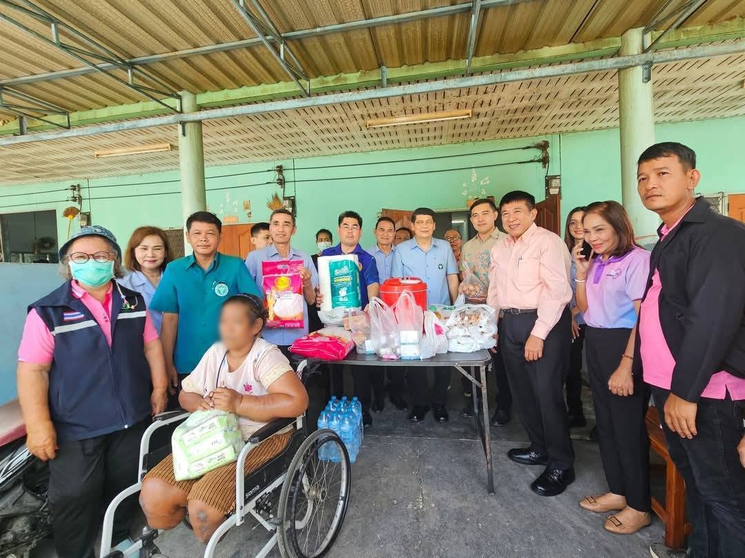 รอง นพ.สสจ.กาญจนบุรี ร่วมประชุม พชอ.-พชจ. พร้อมลงพื้นที่เยี่ยมบ้านกลุ่มเปราะบาง