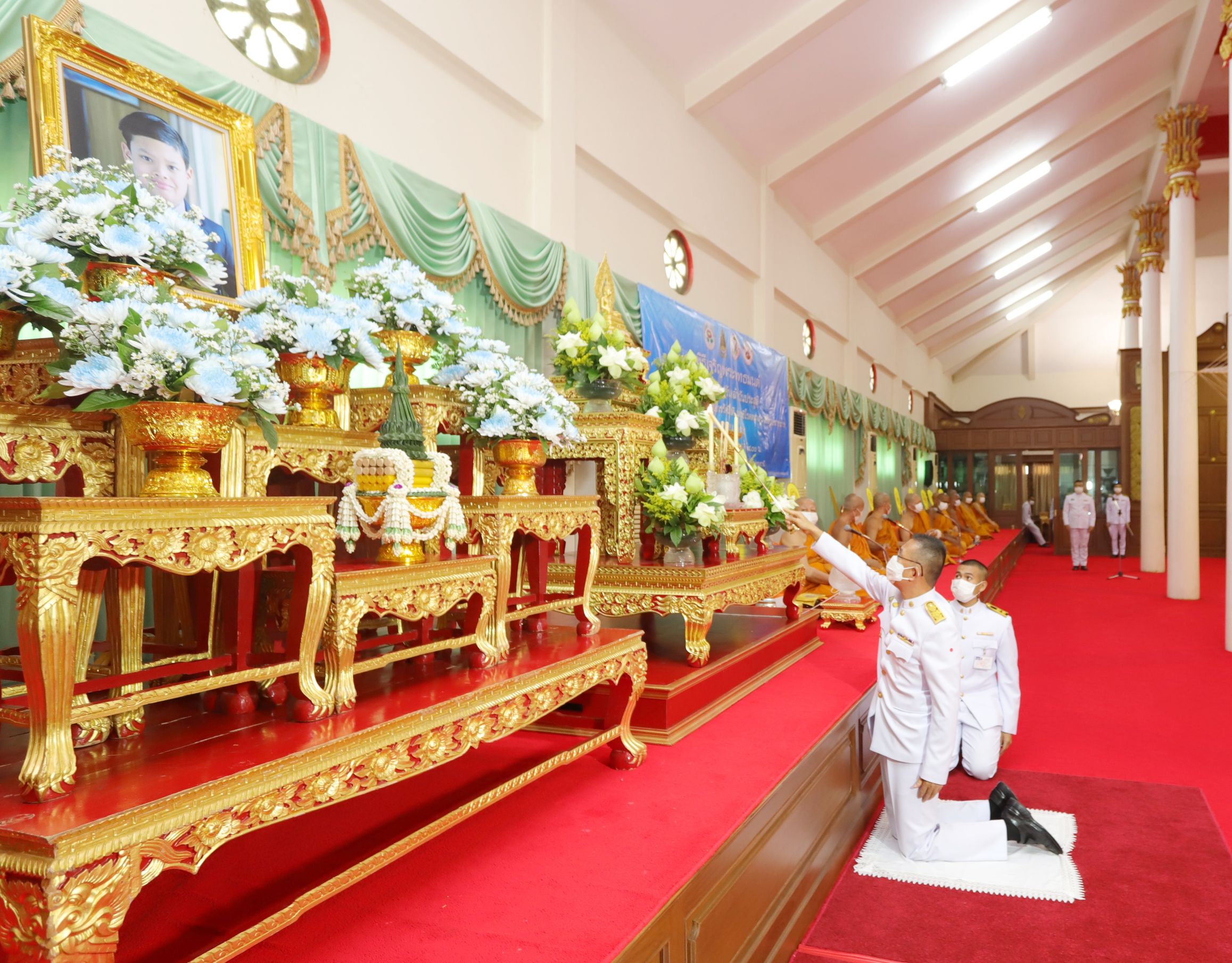 ผู้ว่าฯปทุมธานี ถวายพระพร 'เจ้าฟ้าทีปังกรรัศมีโชติ'   เนื่องในโอกาสวันคล้ายวันประสูติ