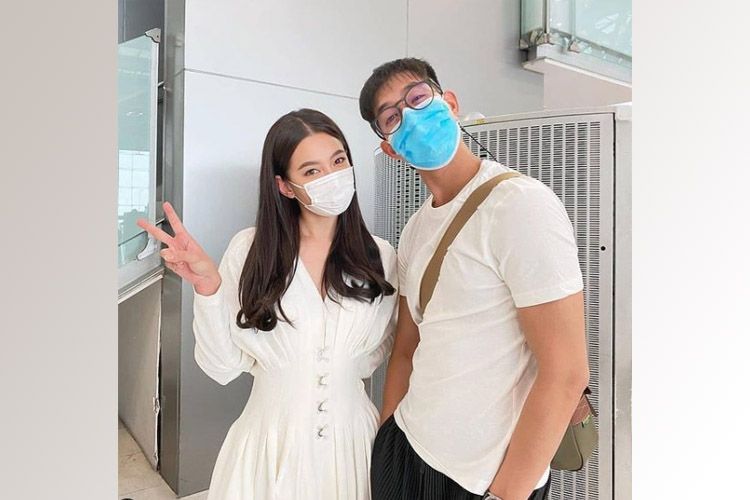 "เบลล่า" ส่งกำลังใจ "เวียร์" ถึงสนามบิน ไปออสเตรเลีย ถ่ายหนังฮอลลีวูด