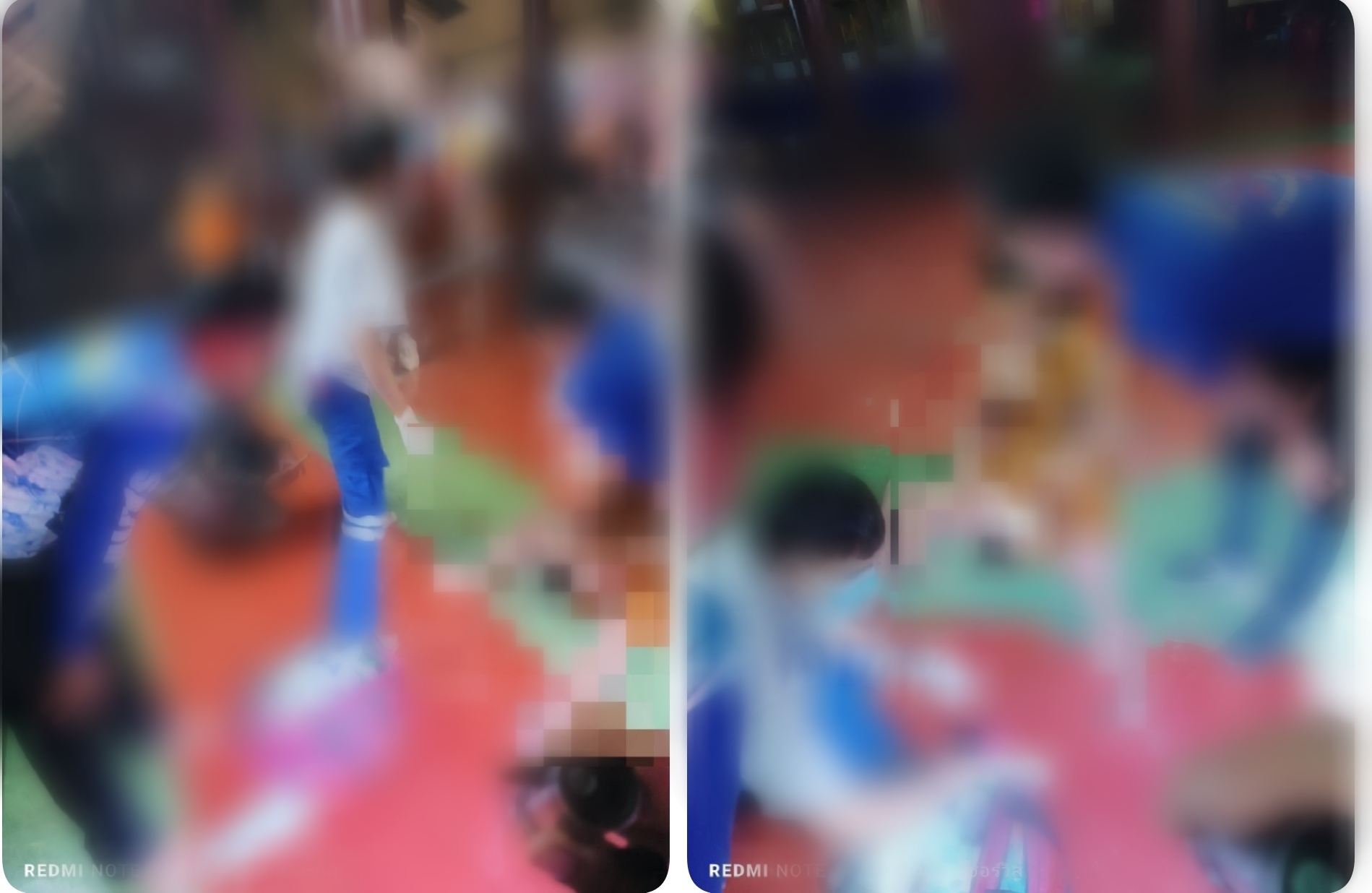 หวิดขาด! พระลูกวัดเมืองกาญจน์พิเรนทร์ ใช้มีดตัดเจ้าโลก