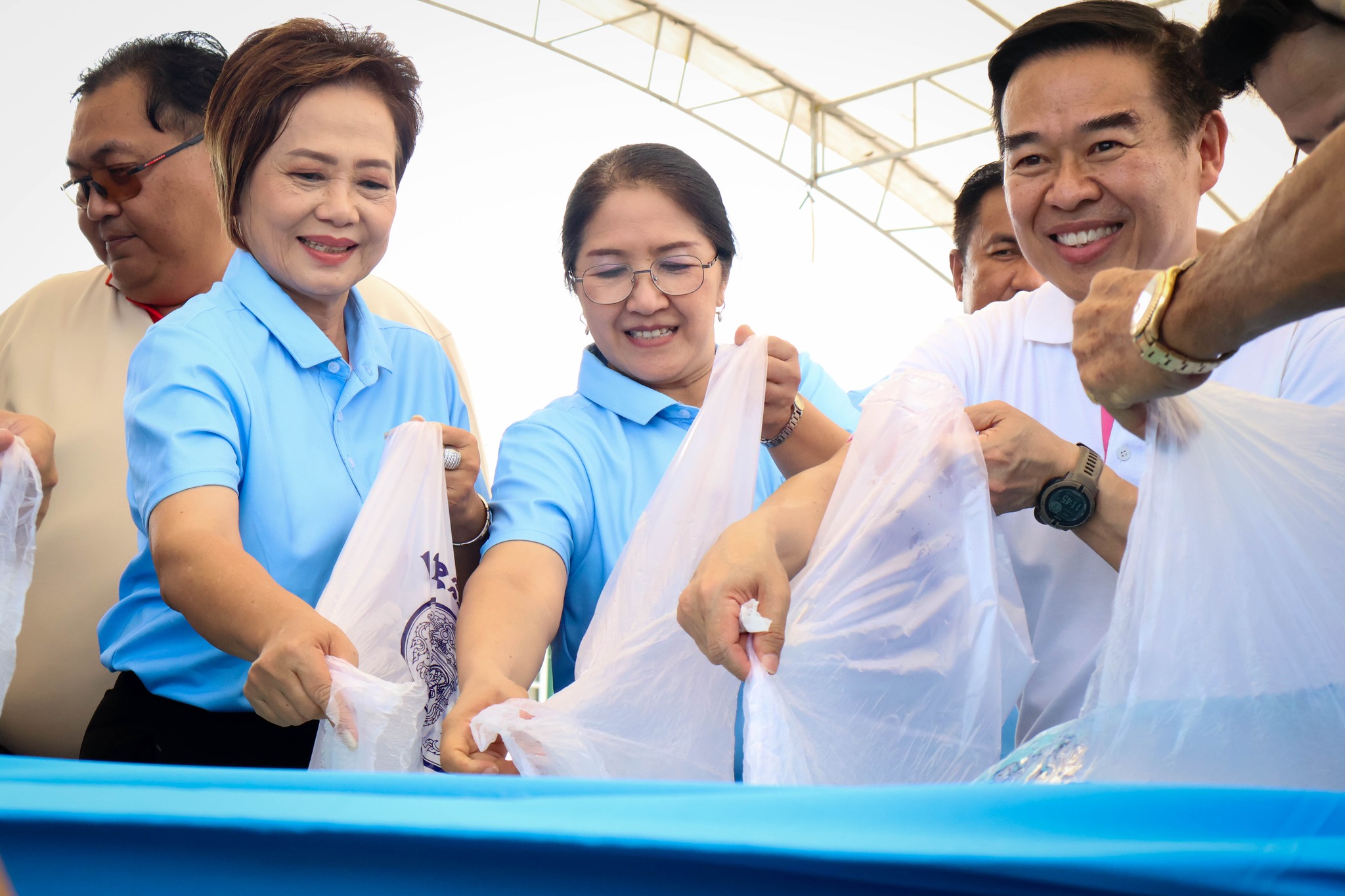 "ส.การประมงมหาชัย" จัดพิธีปล่อยพันธ์ุสัตว์น้ำปี 68 สืบชะตาทะเลอ่าวไทยตอนบน