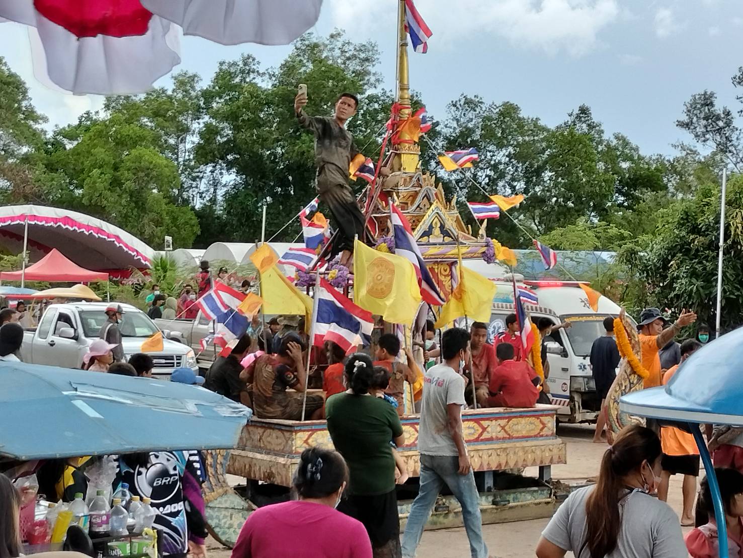 ประเพณีชักพระบกตำบลเสวียด สุดคึกคัก ทุกภาคส่วนร่วมอนุรักษ์ประเพณีเก่าแก่ หนึ่งเดียวในจังหวัดสุราษฎร์ธานี