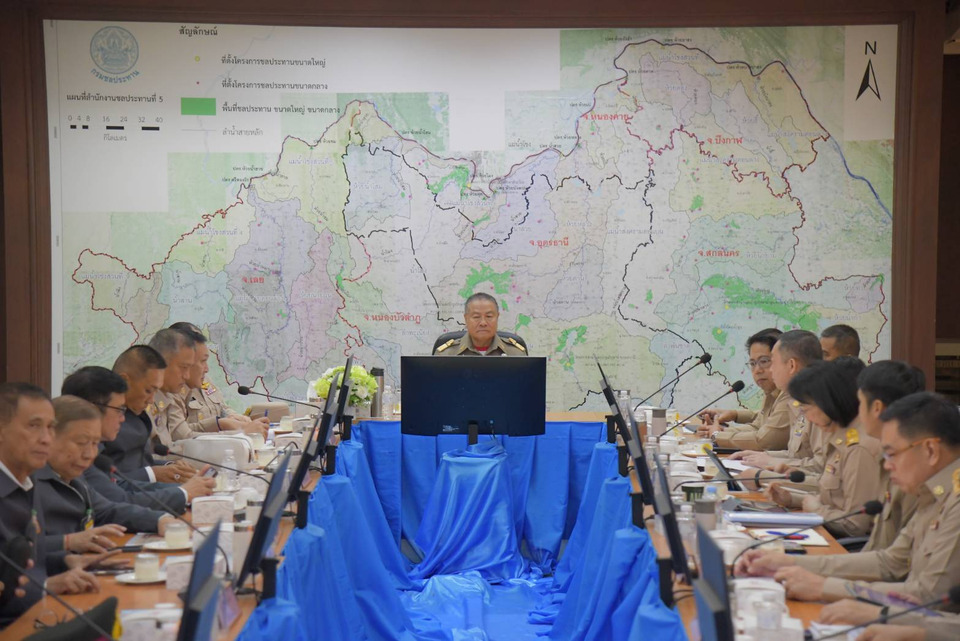 "องคมนตรี" ติดตามสถานการณ์น้ำและภัยแล้ง เขตพื้นที่ภาคตะวันออกเฉียงเหนือ