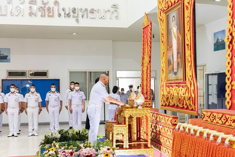 กองทัพเรือจัดพิธีบำเพ็ญกุศลวันคล้ายวันสวรรคต“สมเด็จย่า”